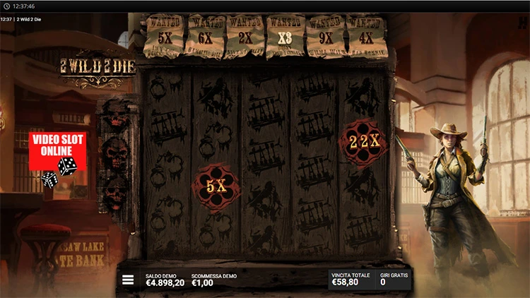 2 WIld 2 Die bonus