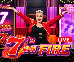 7’s on Fire Live Roulette