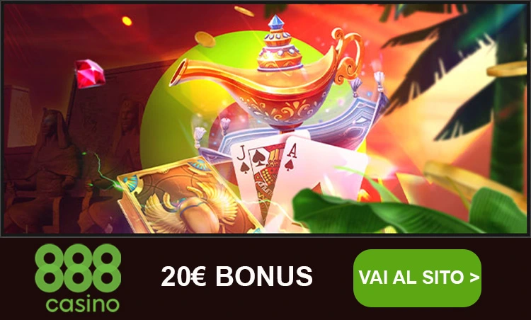 888 casino codice bonus