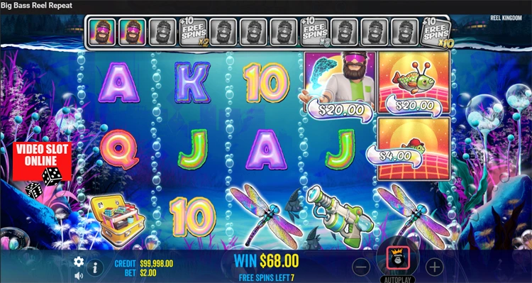 Big Bass Reel Repeat gioco bonus