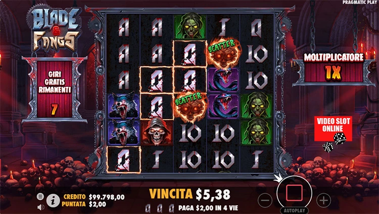 Blade and Fangs bonus