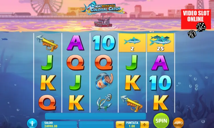 Boat Bonanza Colossal come si gioca
