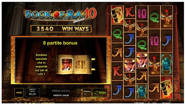 Bonus Book of Ra Deluxe 10 Win Ways