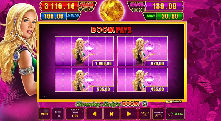 Charming Ladys Boom Pays