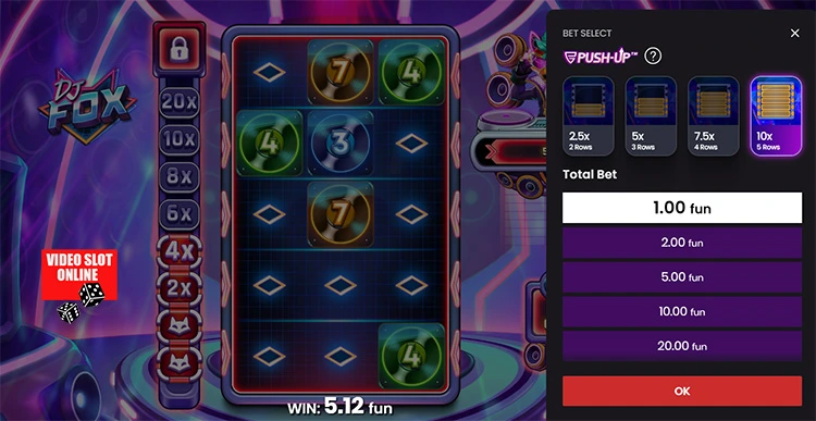 DJ Fox push up