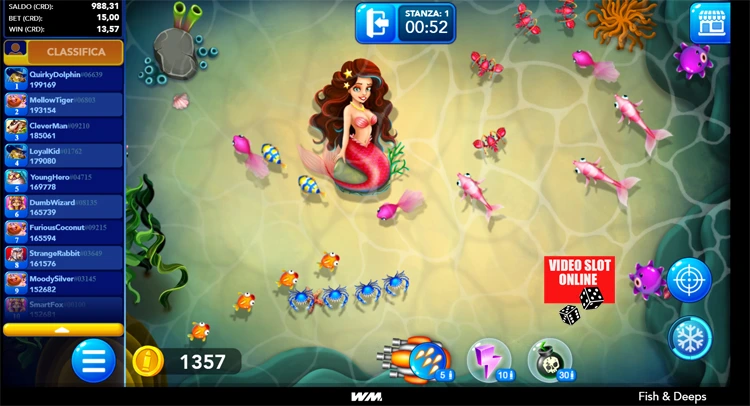 FishDeeps gioco arcade