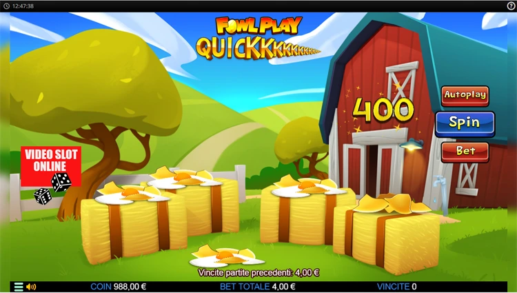 Fowl Play Quick gioco