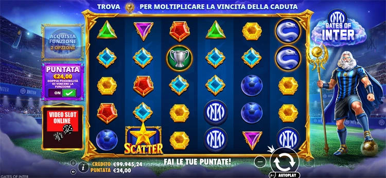 Gates of Inter slot partita bonus