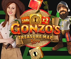 Gonzo’s Treasure Map Live Game