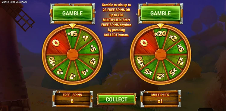 Money Farm Megaways gioco bonus