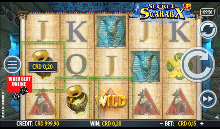 Secret of Sphinx slot partita