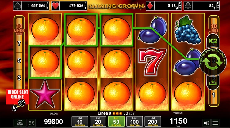 Shining Crown bonus