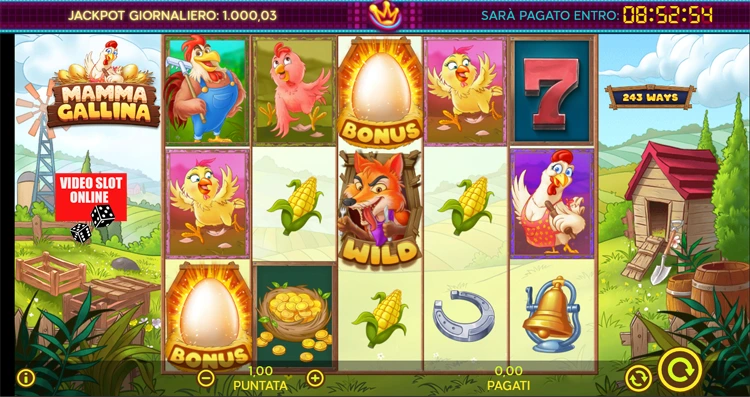 mamma gallina free spin