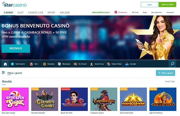 Come registrarsi su Starcasino