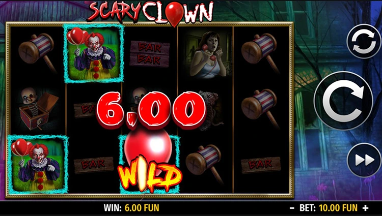 scary clown pagamenti