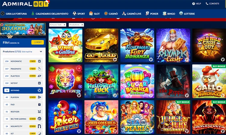 slot admiralbet casino