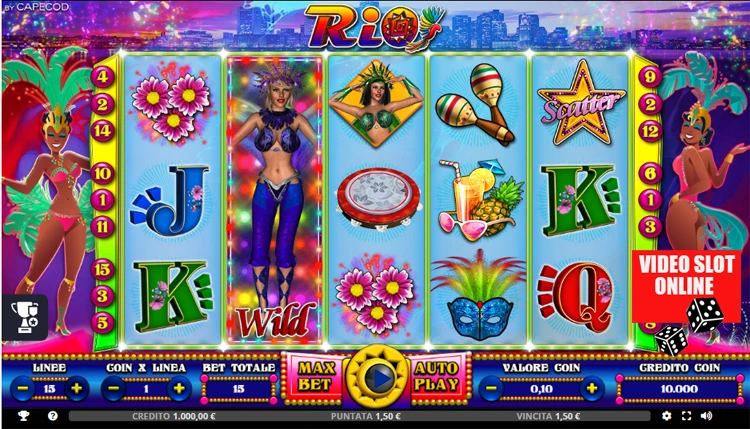 slot rio gioco bonus