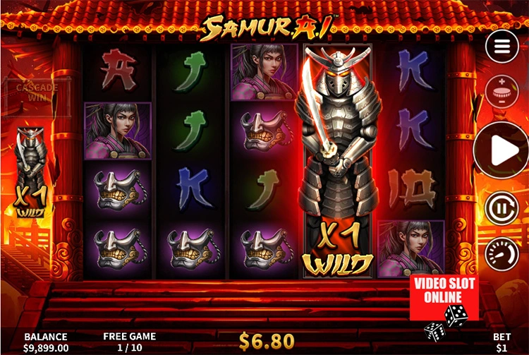 slot samurai vincita