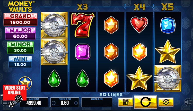 Money Vaults slot machine