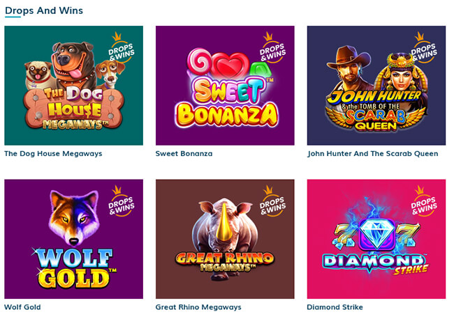 drops and win starcasino