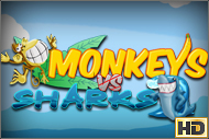 slot machine monkey vs sharks