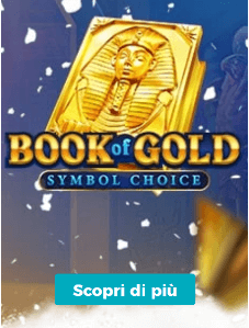 promozione book of gold