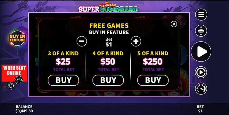 super sombrero free spin